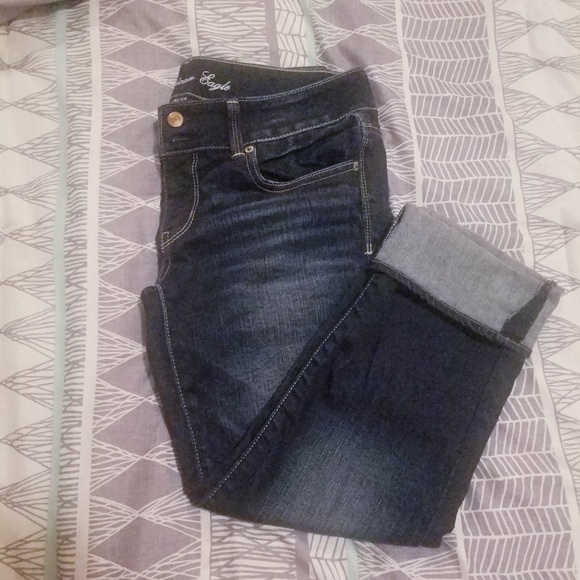 AE capri jeans size 8 - Picture 3 of 4